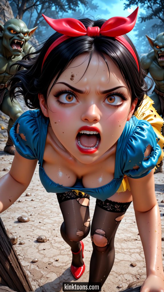 snow white cartoon bdsm erotic disney kinktoons.com 004