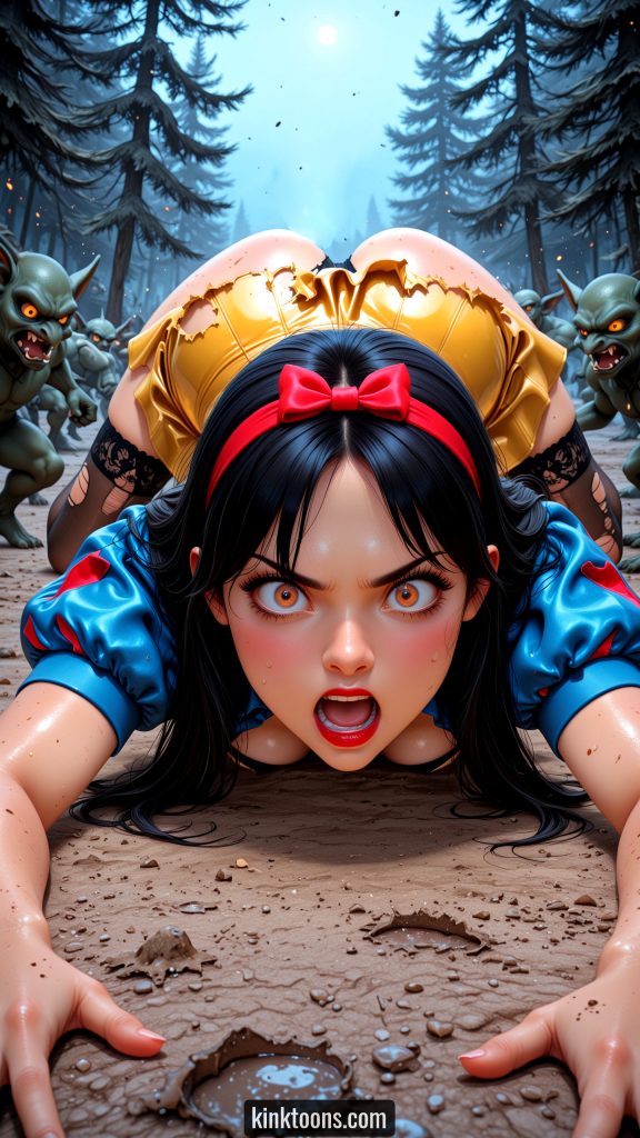 snow white cartoon bdsm erotic disney kinktoons.com 007